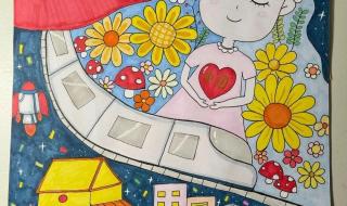 迎国庆绘画作品图片 迎国庆绘画作品图片