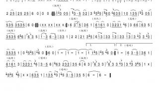 西游记曲谱 西游记曲谱